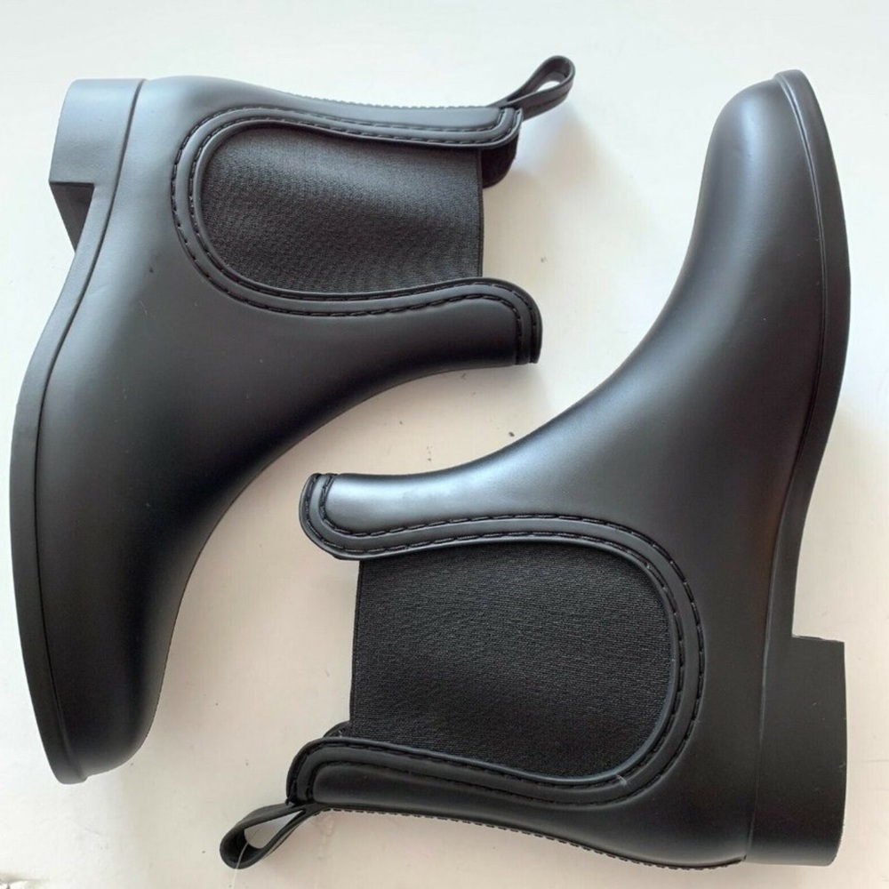 Jeffrey Campbell Forecast Chelsea Waterproof Rain Boot Size 10